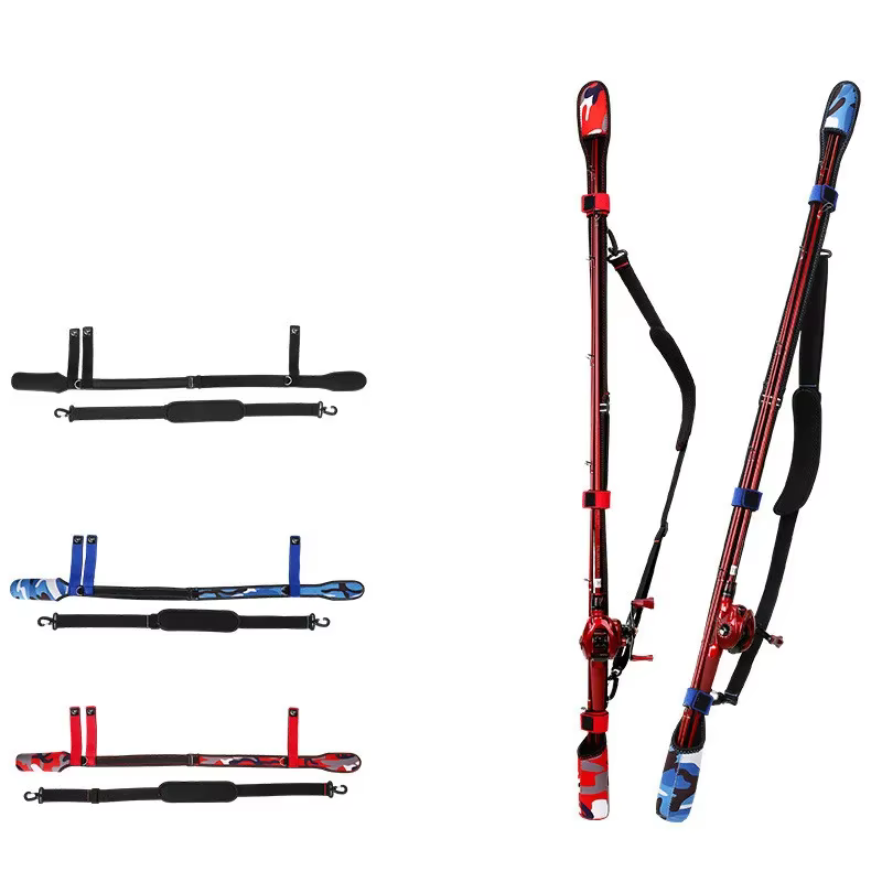 Correa y funda protectora para caña de pescar 90-160 cm - imagen 3