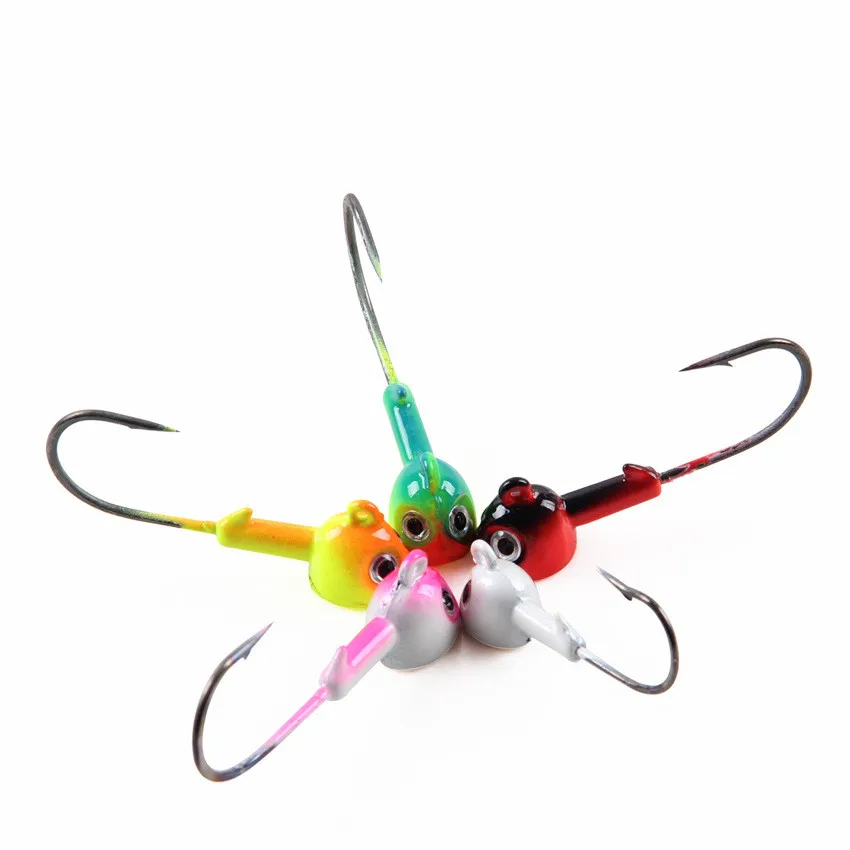 Jig Head roly-poly lastrado para vinilo – anzuelo bass - imagen 3