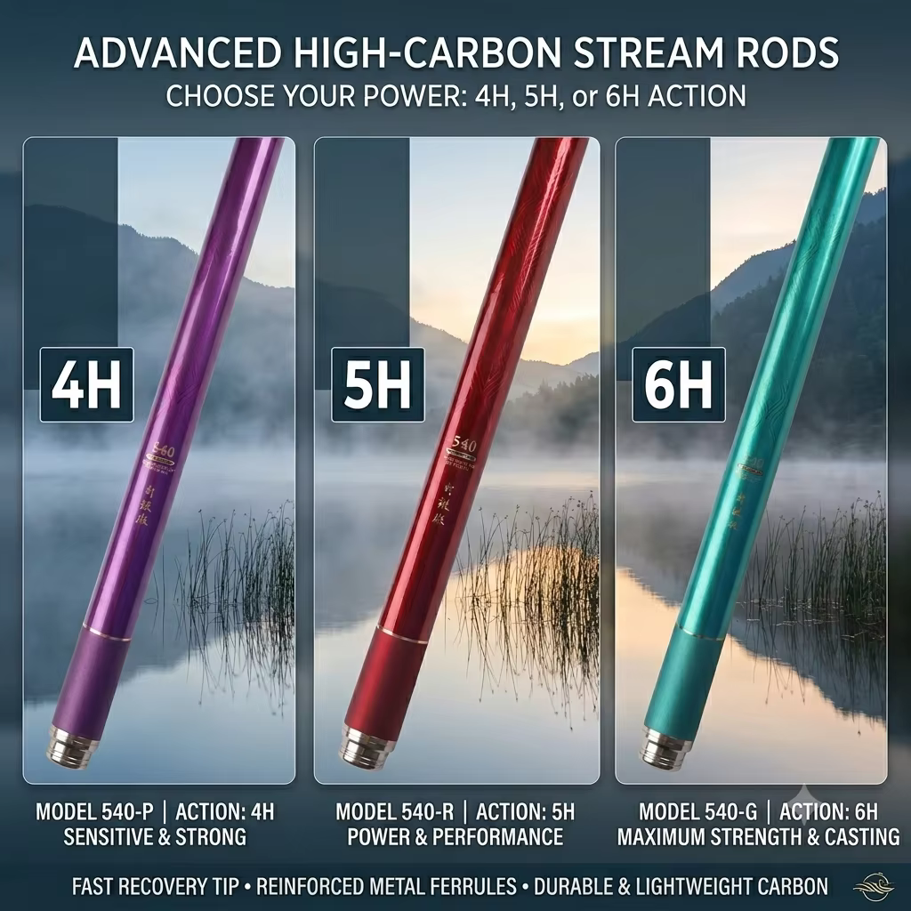 Caña ultraligera FISHINGFANS fibra de carbono para pescar carpa - imagen 4