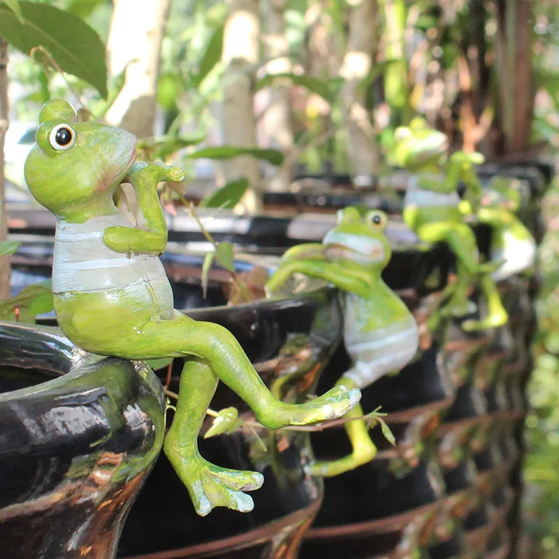 Ranas trepadoras decorativas para bonsái y macetas de jardín - imagen 4