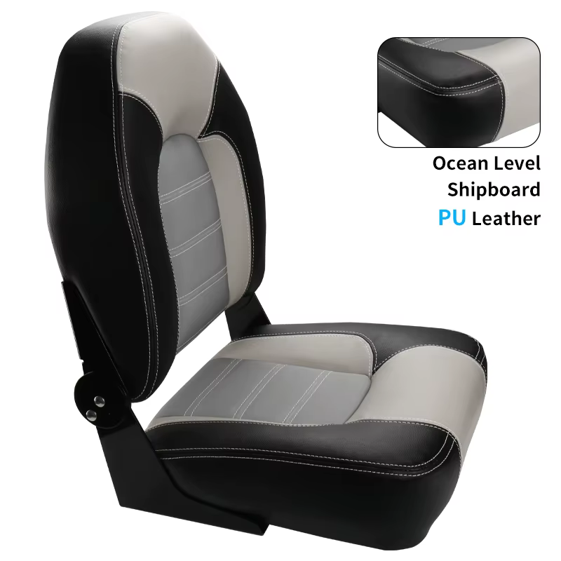 Asiento para lancha de pesca en PVC impermeable y duradero - imagen 3