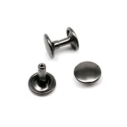 Tachuelas de doble cabeza para cuero, bolsos y ropa