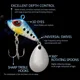 Señuelo VIB mini con cuchara de vibración tipo crankbait - imagen 5