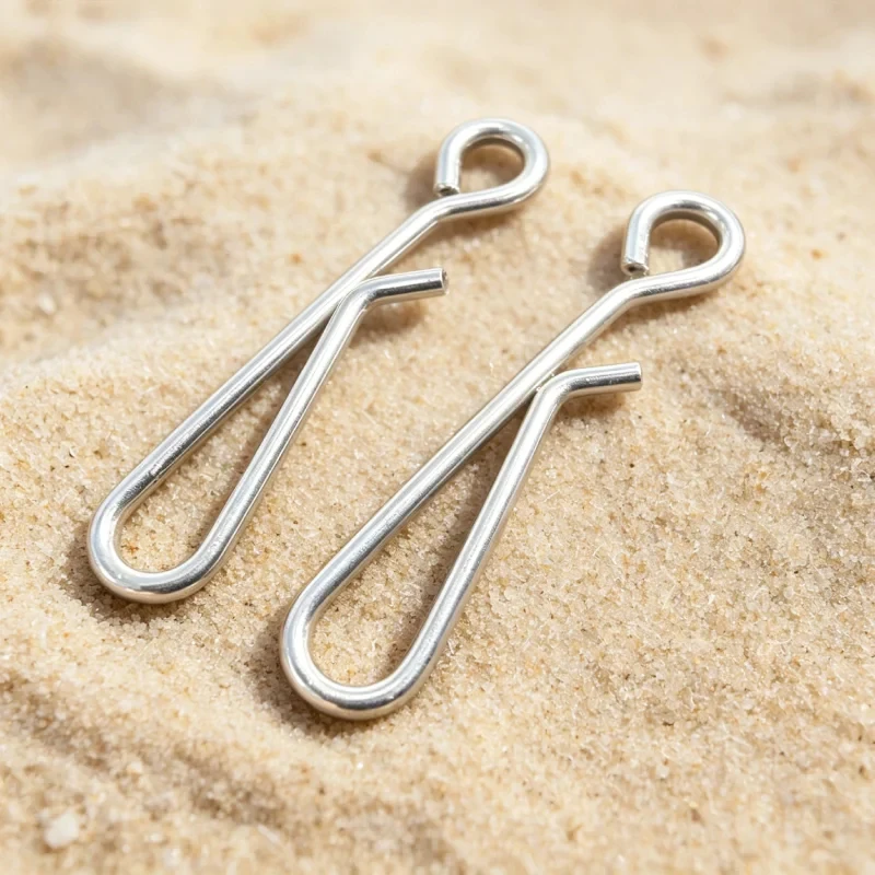 Clips pesca inox para señuelos y crankbaits, agua salada que se hunde - imagen 3