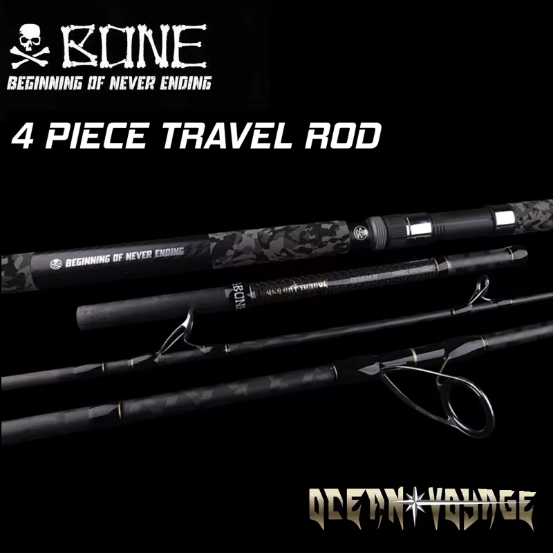 Vara de pesca portátil Bone Ocean Voyage Fuji DPS - imagen 3
