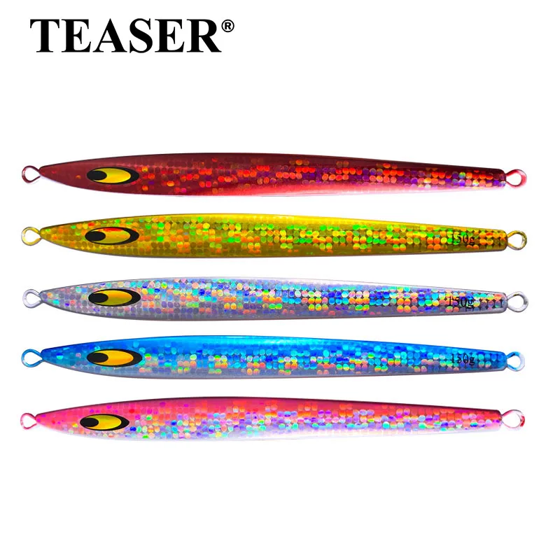 TEASER J64 jig de metal hundimiento rápido brillo láser agua salada - imagen 3