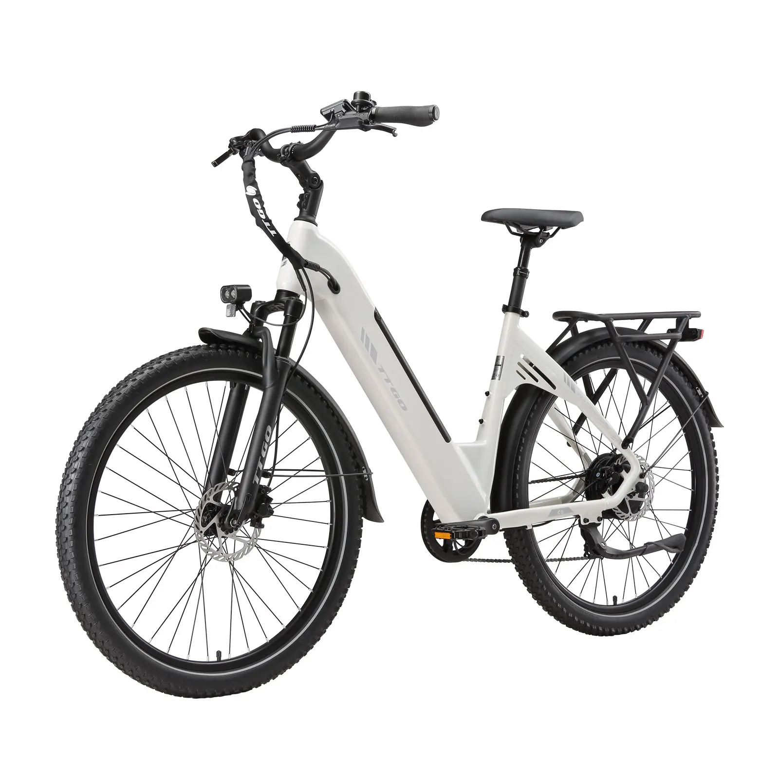 TTGO C5 Bicicleta eléctrica con frenos hidráulicos y pantalla LCD - imagen 3