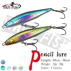 WALK FISH Stickbait tipo lápiz de largo alcance para lubina y lucio