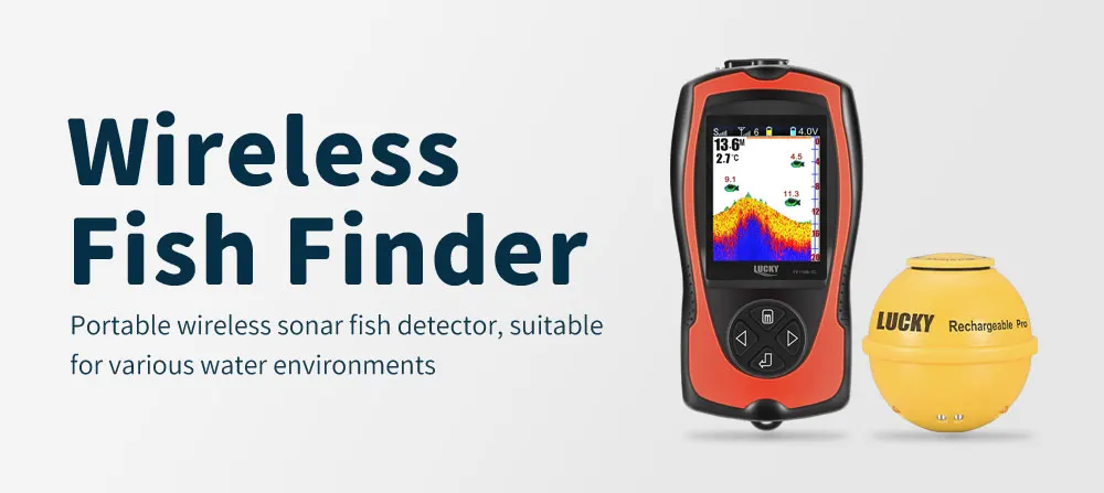 Pantalla LCD en color del sonar LUCKY FF1108-1CWLA