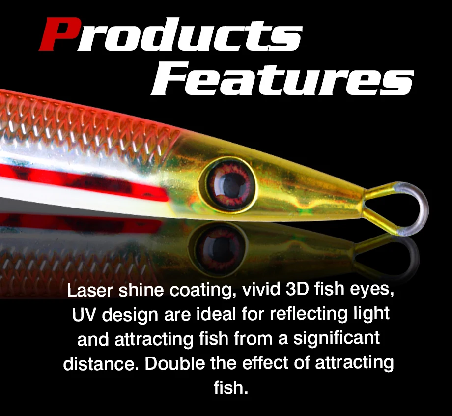 Jig con efecto UV y ojos 3D