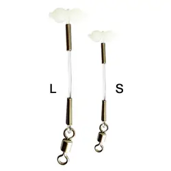 Conectores giratorios luminosos calabaza para pesca marina
