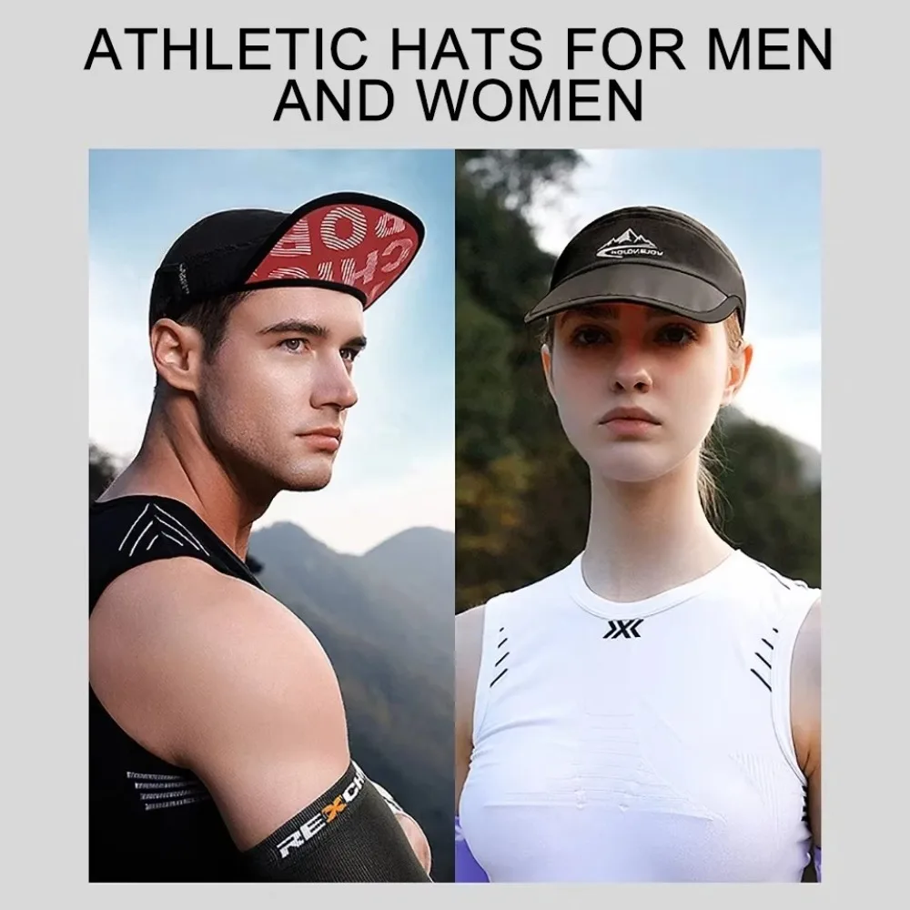 Gorra running anti-UV transpirable secado rápido unisex - imagen 3