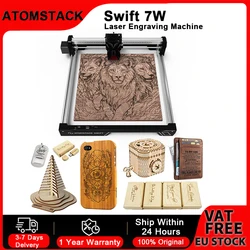 ATOMSTACK Swift Grabador e Impresora Láser 3D para Madera y Acrílico