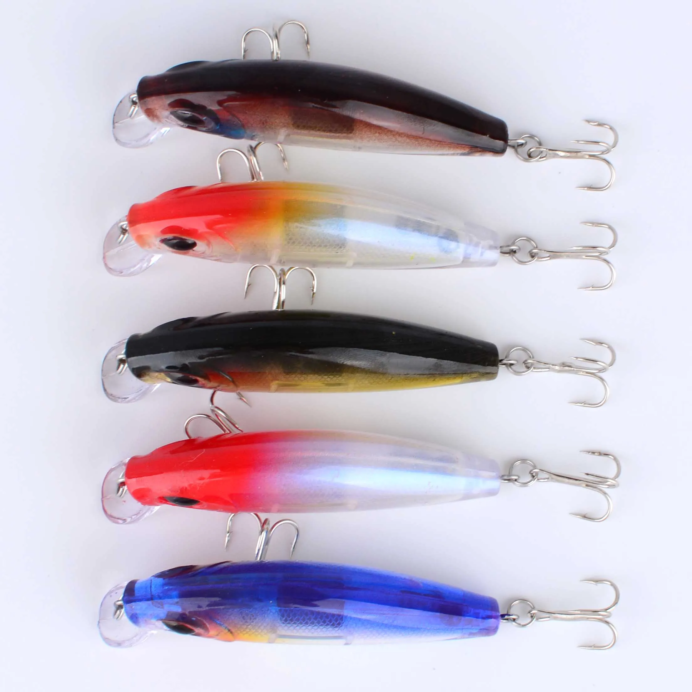 Mini minnow wobblers de hundimiento 7,2 cm