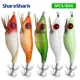 ShareShark señuelo de camarón luminoso con anzuelo para calamar