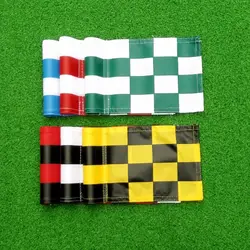 Banderas de golf en nylon 420D para entrenamiento exterior con orificio