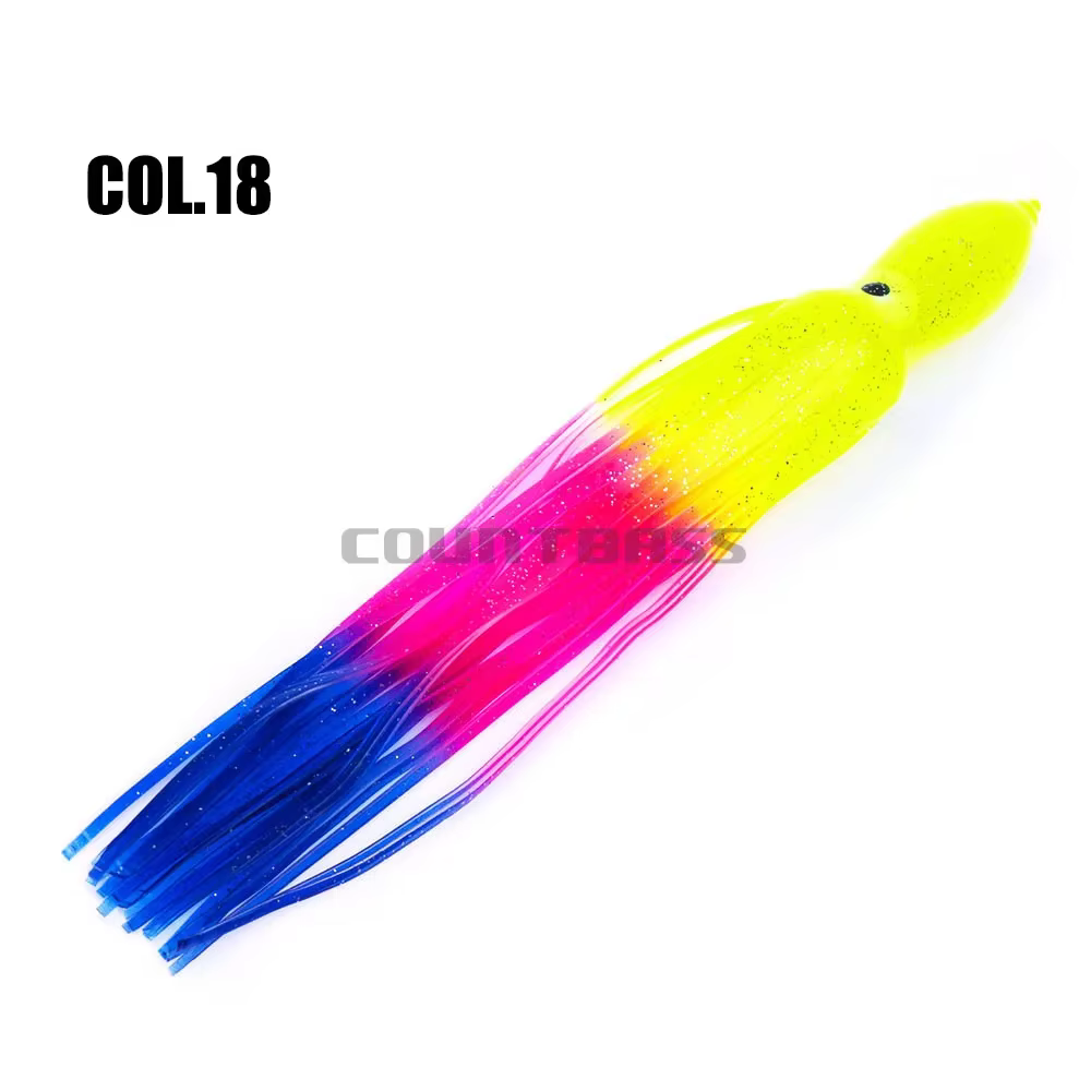 Faldas Hoochie Countbass – Señuelos para curricán 2 uds - imagen 5