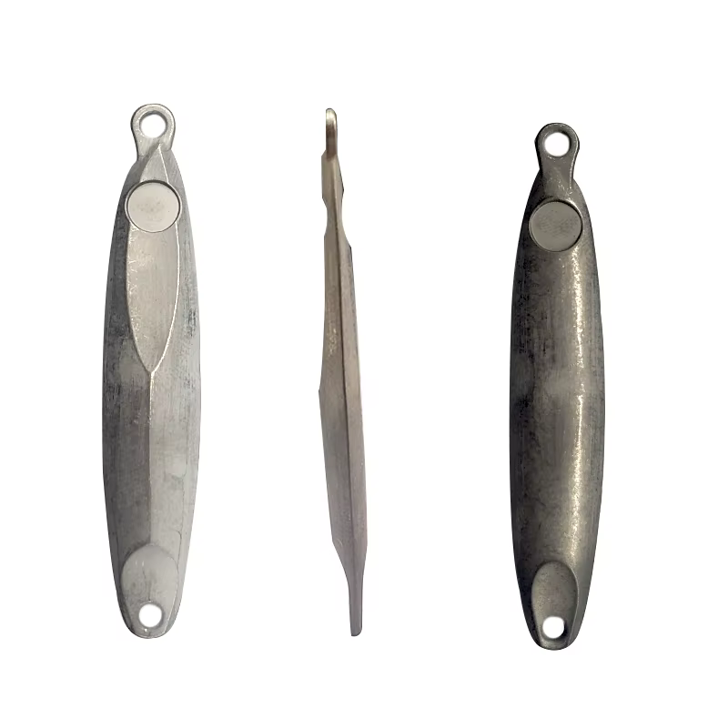 Takedo BY01 Jig Tungsteno – Señuelo metalDIY blanco - imagen 4