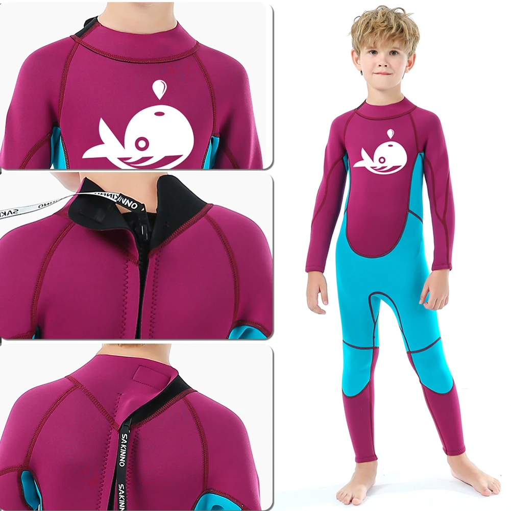 Traje de neopreno infantil térmico UV para playa - imagen 5