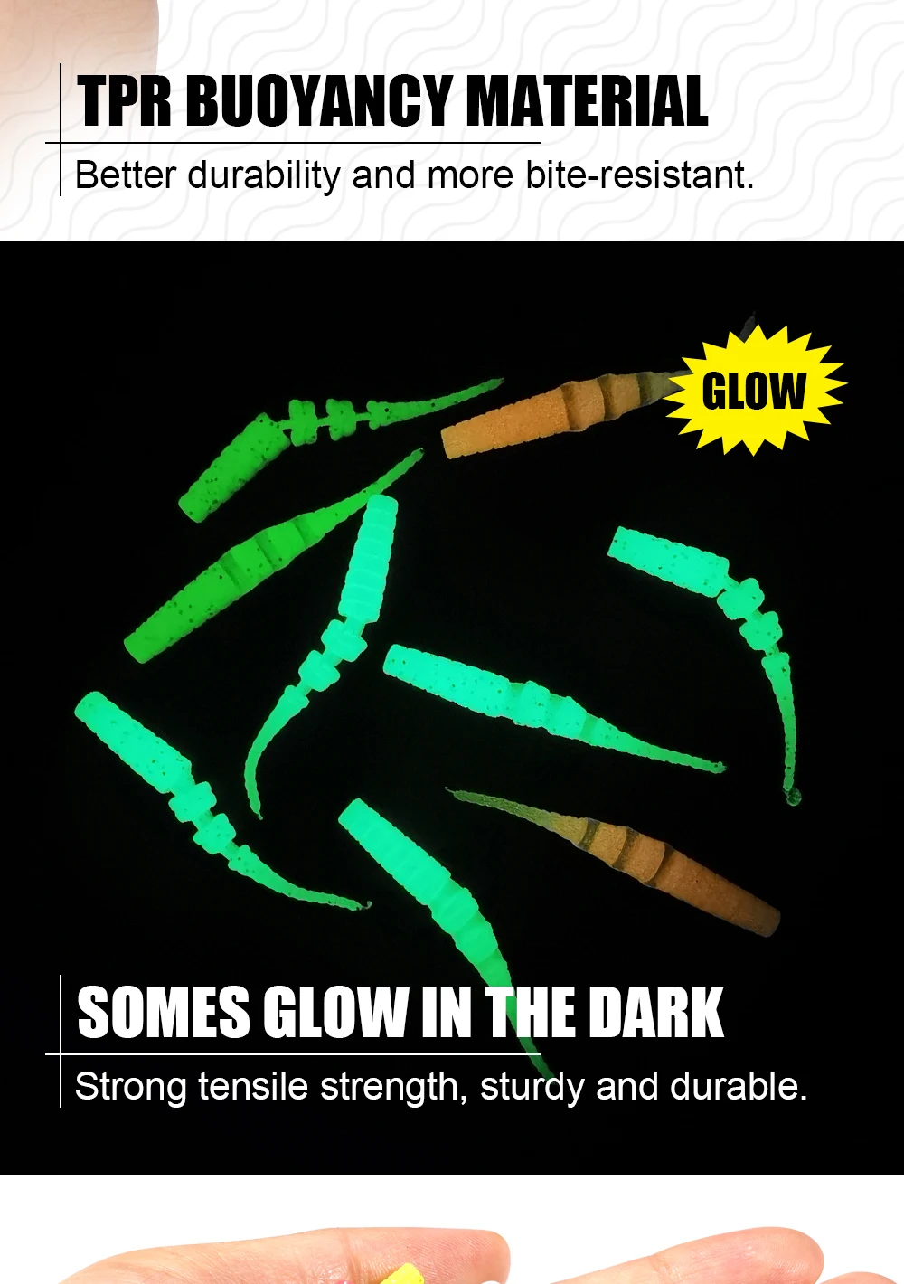 Montajes recomendados para los señuelos