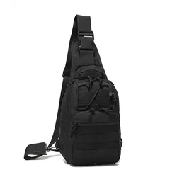 Bandolera táctica de nailon impermeable para el pecho EDC