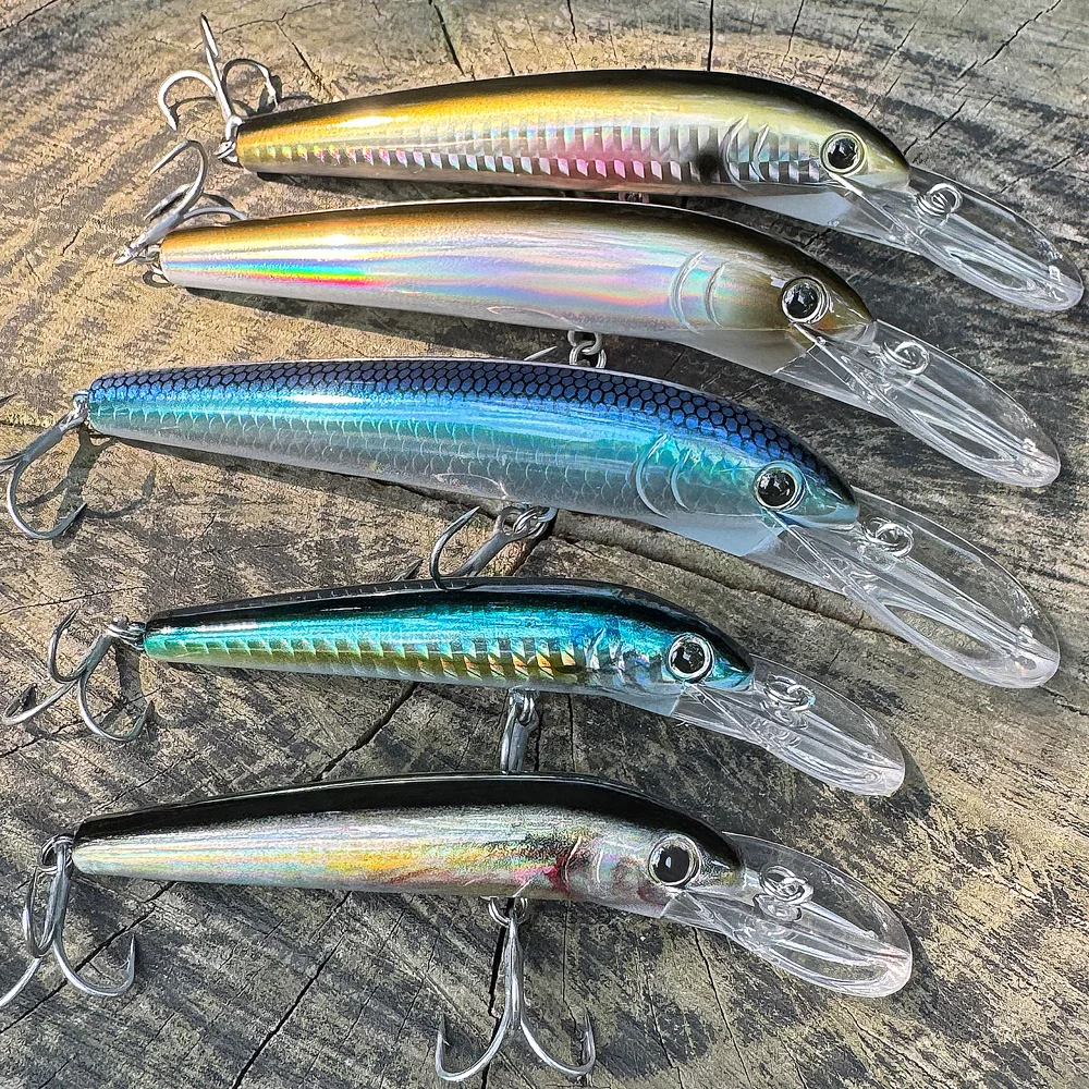 GOBAIT Minnow crankbait buceo profundo – largo alcance agua salada - imagen 5