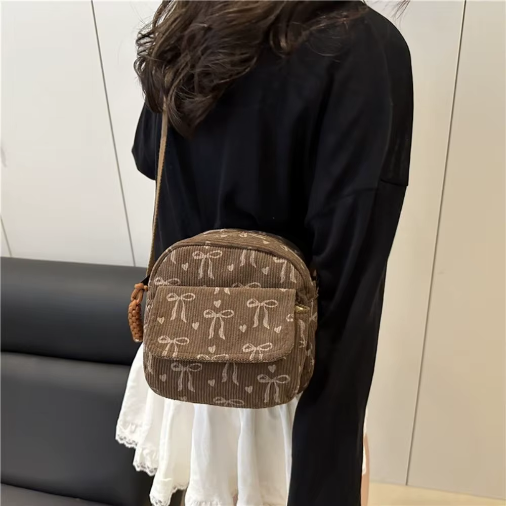 Bolsa de pesca messenger impermeable en terciopelo acanalado con - imagen 4