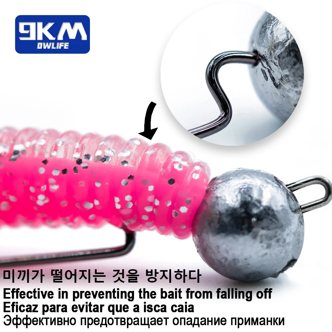 Jig Head anchos para lubina y carpa - Agua salada