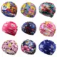 Gorro de natación extragrande estampado transpirable con protección - imagen 5