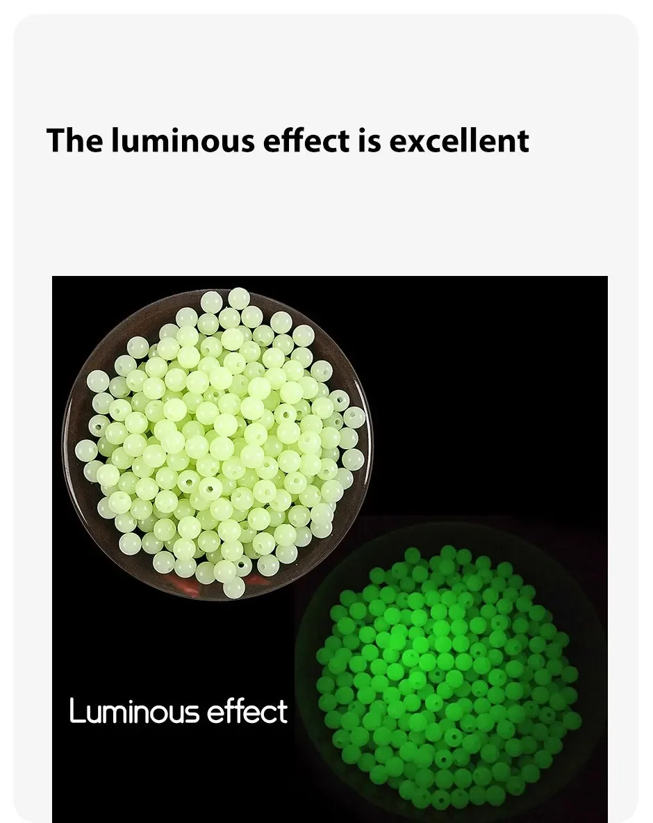 Bolas flotantes luminosas para pesca nocturna