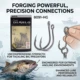 Anzuelos Jig Head de acero al carbono alto para pesca en mar - imagen 2