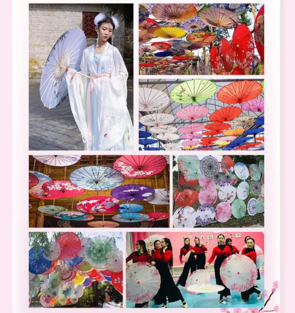 Colores disponibles de la sombrilla china