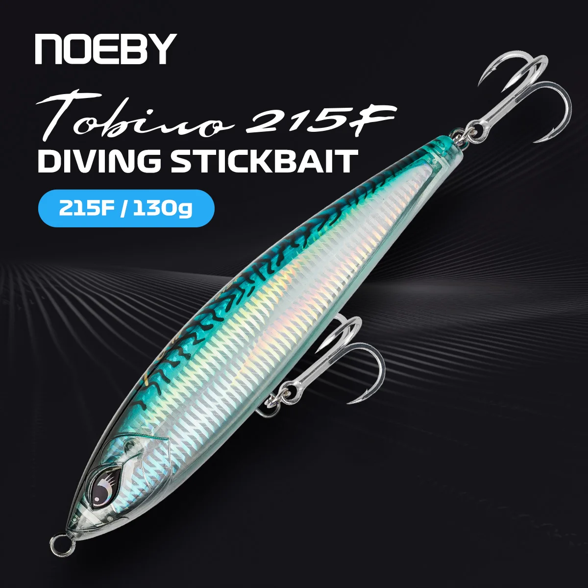 Stickbait flotante NOEBY Tobiuo para atún y GT en alta mar - imagen 2