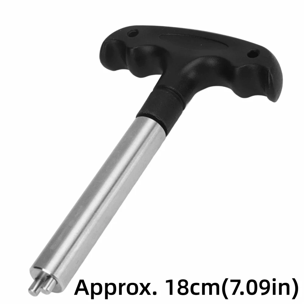 Llave de peso para taco de billar vista frontal