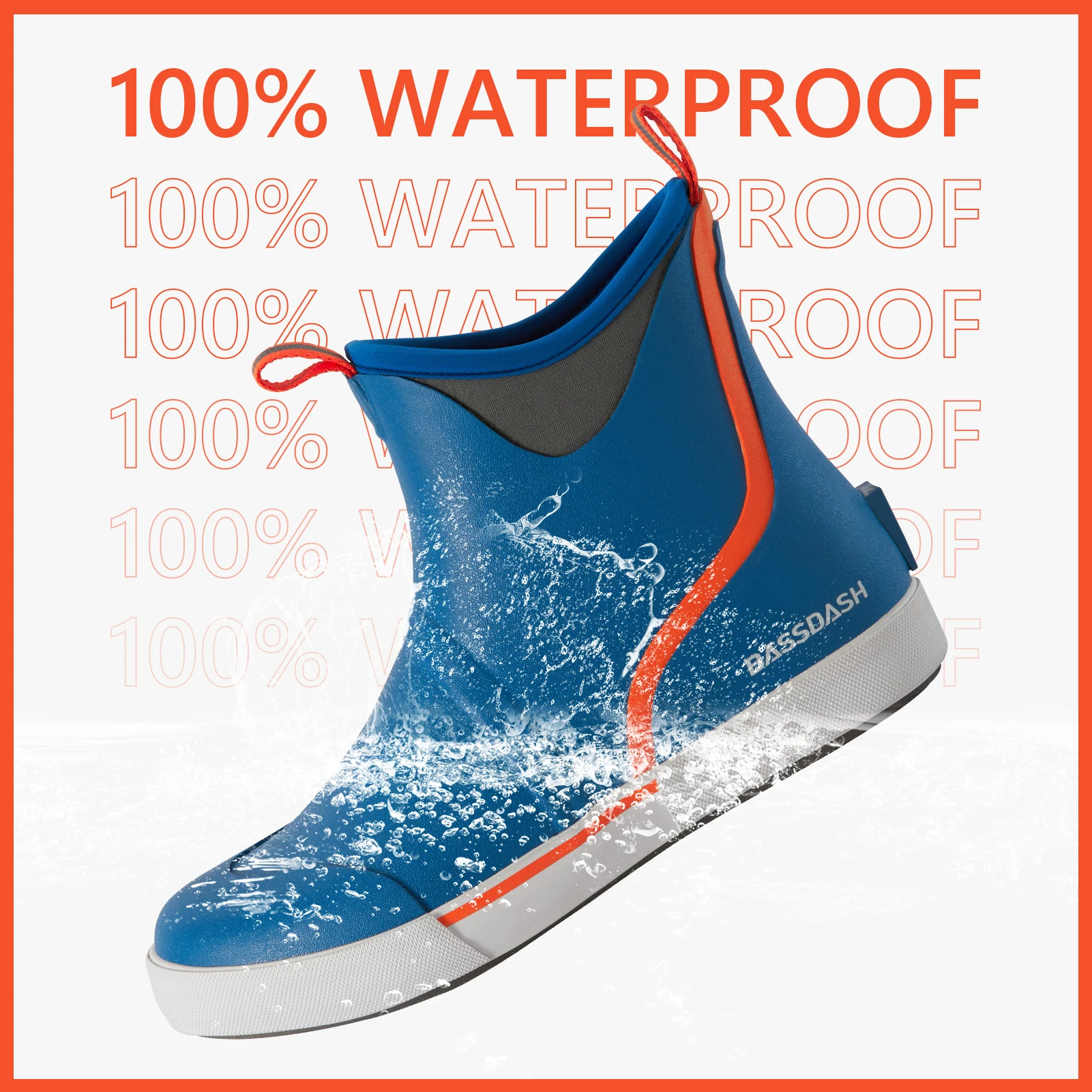 BASSDASH Botas de Pesca Impermeables Neopreno – Antideslizantes - imagen 3