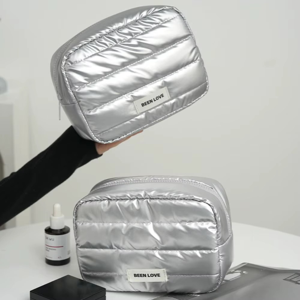 Neceser de viaje acolchado gran capacidad para maquillaje - imagen 3