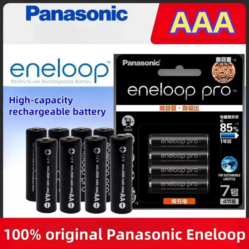 Panasonic Eneloop AAA Pro baterías recargables para linterna