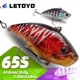 LETOYO señuelo vibratorio hundimiento wobbler para lucio - imagen 2