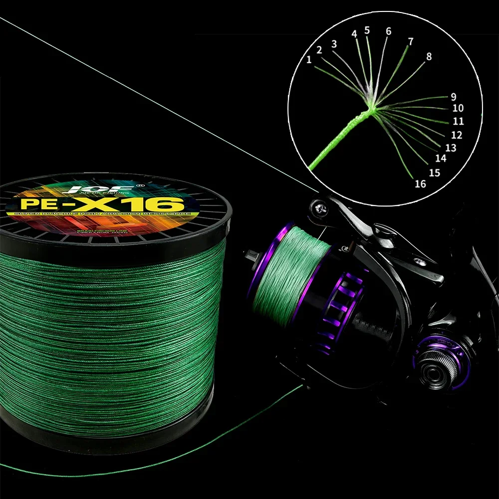 X-wire Core Línea de pesca trenzada alta resistencia para roca - imagen 5