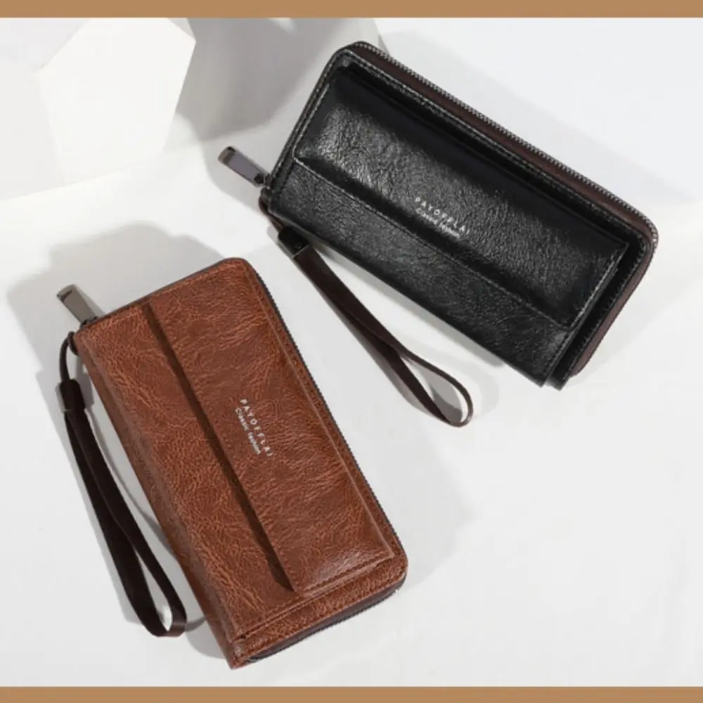 Cartera larga con cremallera para móvil en PU de gran capacidad - imagen 2