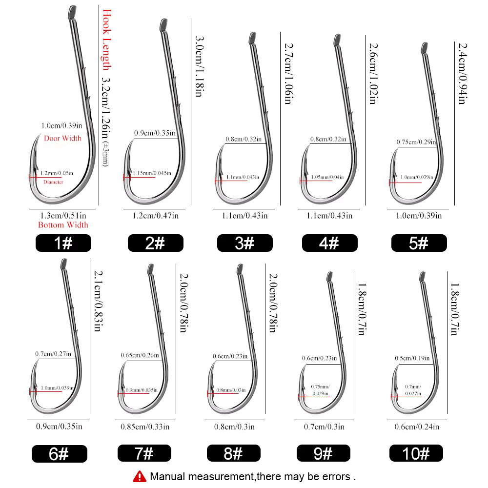 FTK Anzuelos Baitholder Jig Head – Acero al carbono, vástago largo - imagen 4