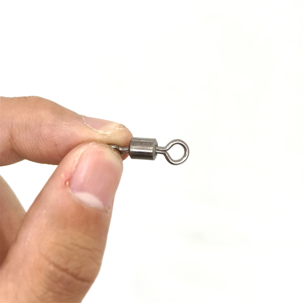 Rodamiento de bolas giratorio con gancho de anillo sólido a presión - imagen 4