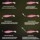 WALK FISH ShadTeez señuelos blandos ojos 3D – depredadores - imagen 2