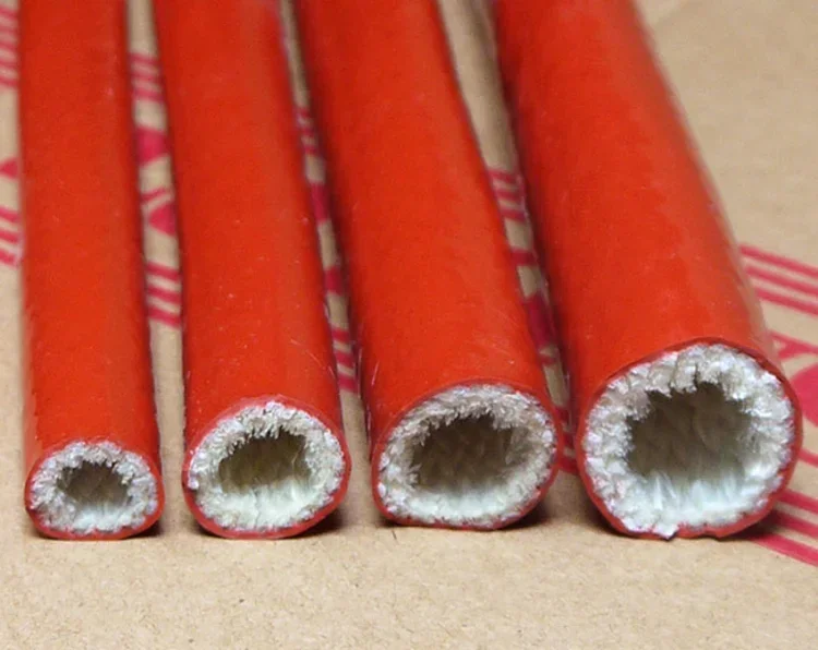 Tubo de fibra de vidrio ignífugo recubierto en resina de silicona - imagen 2