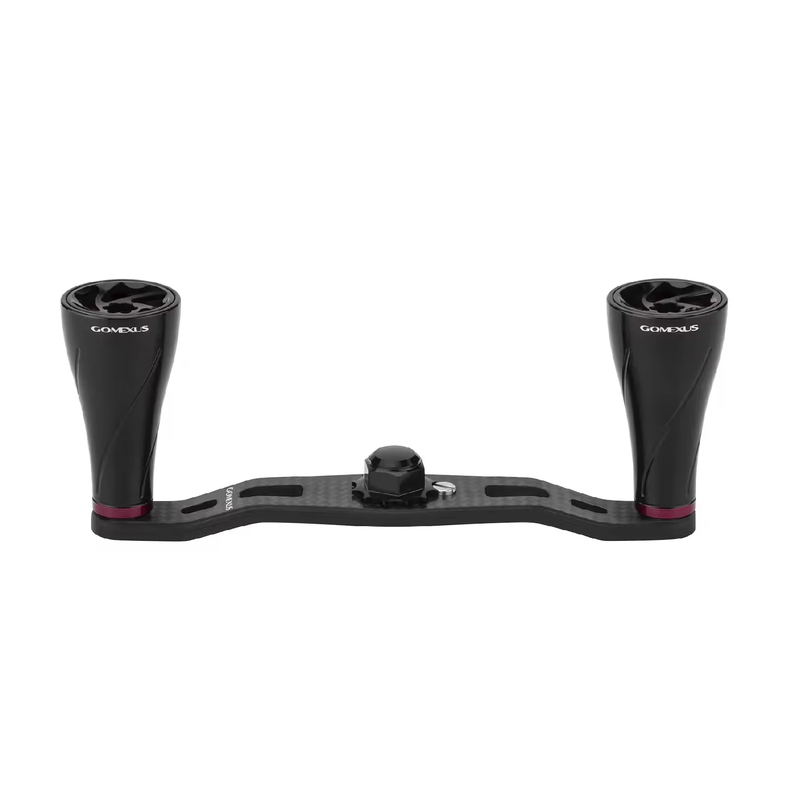 Mango de carrete Baitcasting Gomexus DC95 de carbono doble