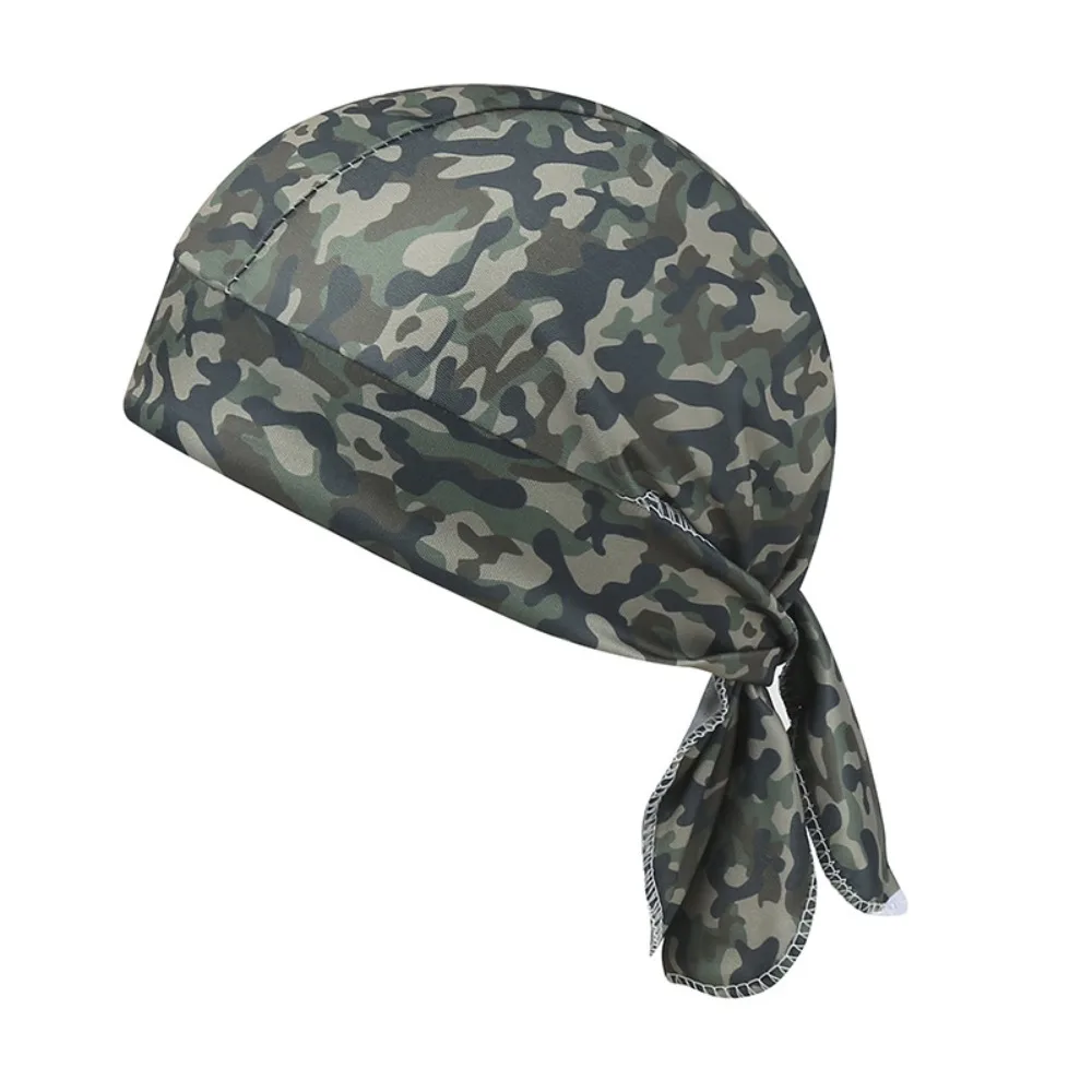 Turbante ciclismo transpirable con protección solar estilo pirata - imagen 3