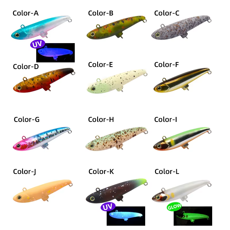 LETOYO Señuelo VIB Luminoso UV para Trucha y Perca - imagen 5