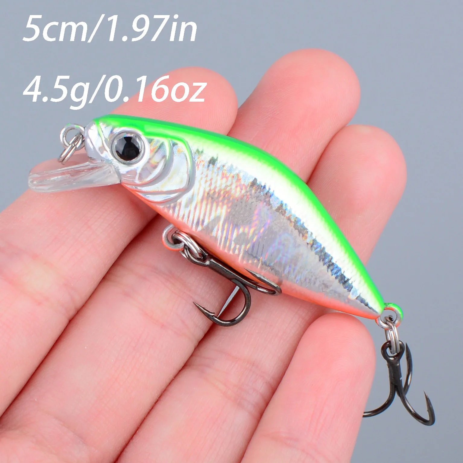 Señuelo Minnow hundible para perca, trucha y lubina – cebo duro - imagen 5