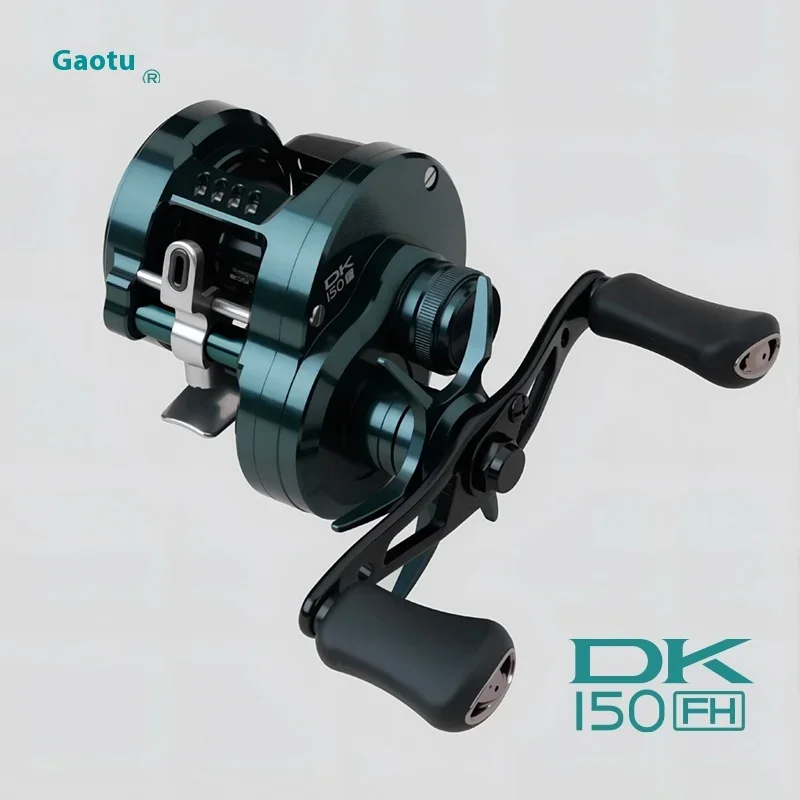 GAOTU DK150 FH carrete de pesca totalmente metálico CNC largo alcance - imagen 5