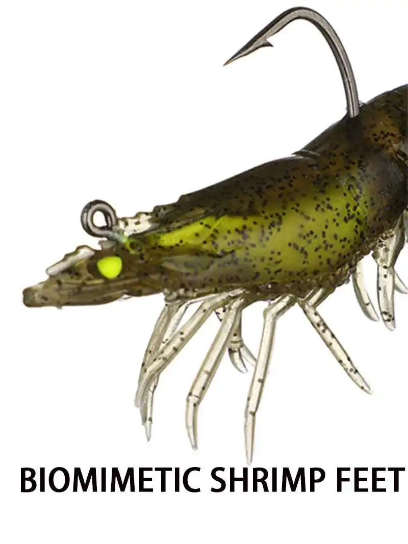 Montaje tipo swimbait con TPE flexible